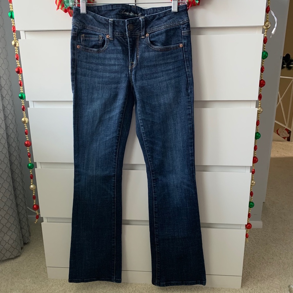 American Eagle Original Boot Jeans Size 2 Regular